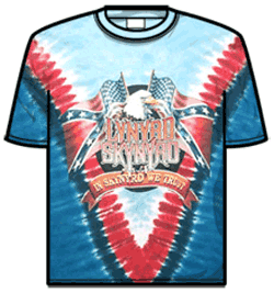 Lynyrd Skynyrd Tshirt - Freebird Tie Dye