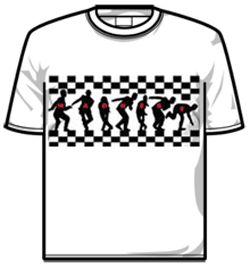 Madness Tshirt - Silhouette Cheques