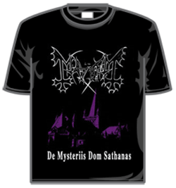 Mayhem Tshirt - De Mysteriis Dom