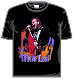 Meat Loaf Tshirt - Bat Photo