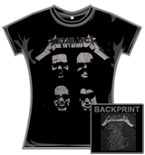 Metallica Tshirt - Four Faces