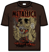 Metallica Tshirt - Shortest Straw