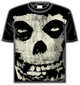 Misfits Tshirt - Allovermisfits Skull