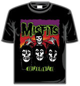 Misfits Tshirt - Evil Live