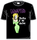 Misfits Tshirt - Green Darling