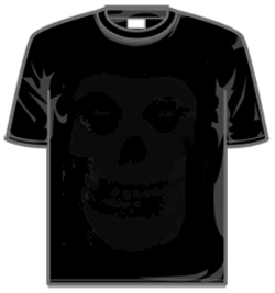 Misfits Tshirt - Tonal Fiend Skull