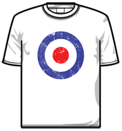 Mod Tshirt - Mod Circle