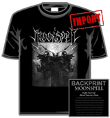 Moonspell Tshirt - Night Eternal 09 Dates