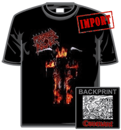 Morbid Angel Tshirt - Flaming Goat Head