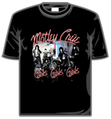 Motley Crue Tshirt - Girls Girls Girls