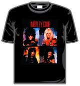 Motley Crue Tshirt - Glam Rock