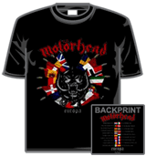 Motorhead Tshirt - Flag