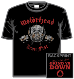 Motorhead Tshirt - Iron Fist