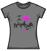 New York Dolls Tshirt - Lip Logo Sk