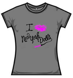 New York Dolls Tshirt - Lip Logo Sk