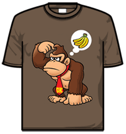 Nintendo Tshirt - Donkey Want Banana