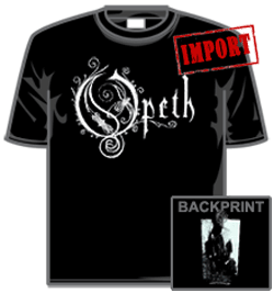 Opeth Tshirt - Logo-group Shot