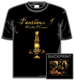 Pantheon I Tshirt - Worlds I Create