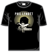 Phil Lynott Tshirt - Yellow Pearl