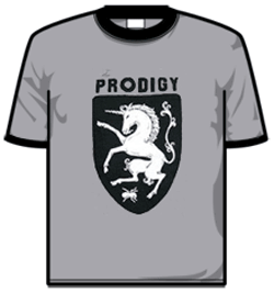 Prodigy Tshirt - Grey Shield