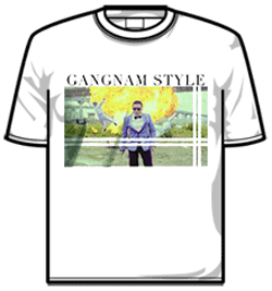 Gangnam Style - Psy Tshirt - Gangnam Explosion