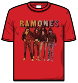 The Ramones Tshirt - Band Standing