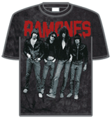 The Ramones Tshirt - Debut Album Dyed