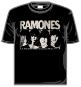 The Ramones Tshirt - Odeon Poster