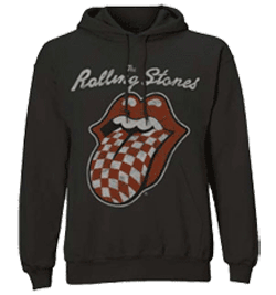 Rolling Stones Hoodie - Checker Lips