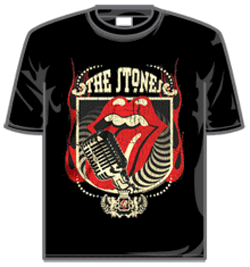 Rolling Stones Tshirt - 40 Licks Mic