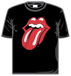 Rolling Stones Tshirt - Distressed Tongue