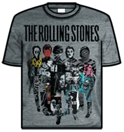 Rolling Stones Tshirt - Silhouettecol