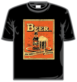 Simpsons Tshirt - Beer