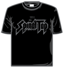 Spinal Tap Tshirt - Logo