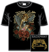 Tattoo Custom Tshirt - Fairy