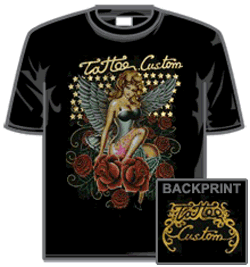 Tattoo Custom Tshirt - Fairy