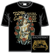 Tattoo Custom Tshirt - Lady Hat