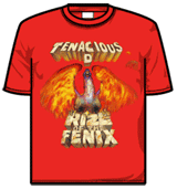 Tenacious D Tshirt - Rize Of The Fenix