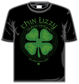 Thin Lizzy Tshirt - Four Leaf Clover